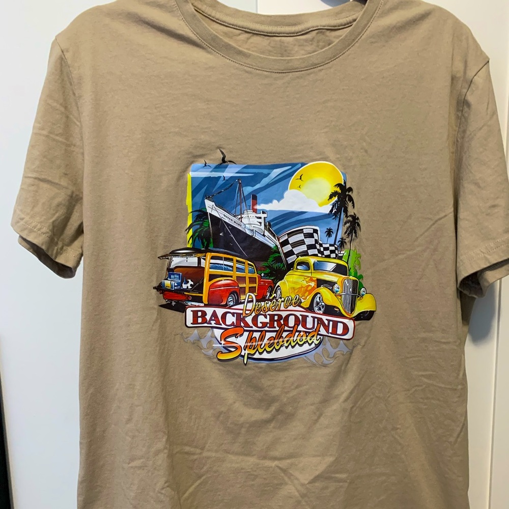 Brown SHEIN Mens T-shirt Size L